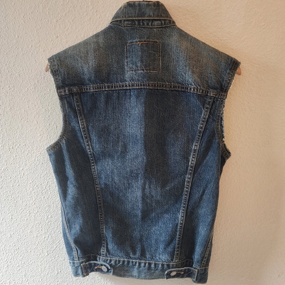 Levi's Womens Trucker Jean Jacket Button Down Denim Medium Wash Blue Size XS - Picture 11 of 13
